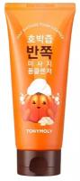 Массажная пенка для умывания с экстрактом тыквы tony moly half massage foam cleanser