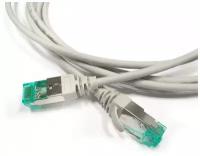 Патч-корд Hyperline -GY, 2м (PC-LPT-SFTP-RJ45-RJ45-C6A-2M-LSZH)