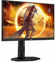 Монитор AOC 23.8" Gaming 24G4X черный IPS LED 1ms 16:9 HDMI M/M матовая HAS 1300:1 300cd 170гр/160гр 1920x1080 180Hz DP FHD USB