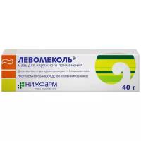 Левомеколь, мазь для наружного применения 40 мг/г+7,5 мг/г 40 г 1 шт