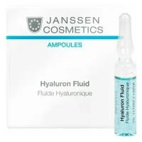 Сыворотка JANSSEN Ультраувлажняющая с гиалуроновой кислотой Hyaluron Fluid, 3 ампулы х 2 мл