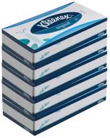 Бумажные салфетки для лица Kleenex, в синей коробке, 3 сл, 5х72 шт/уп