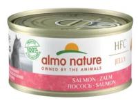 Almo Nature консервы Консервы для Кошек с Лососем 75проц. мяса (HFC - Jelly - Salmon) 9029H | Legend HFC Adult Cat Salmon 0,07 кг 26498 (18 шт)