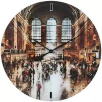 Часы настенные Grand Central Station Размер: 80*80 см KARE