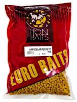 Пеллетс карповый LION BAITS Carp pellets Мед желтый 6мм 1кг