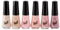 Stax Набор лаков для ногтей 13 Nail enamel, 6 шт. по 6 мл