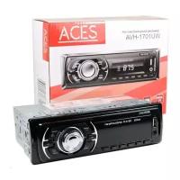 ACES Проигрыватель AVH-1701UW MP3, USB, SD, AUX, 1RCA без привода 4х50Вт (1DIN)