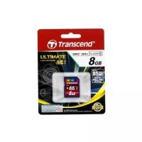 Карта памяти SDHC 8Gb Transcend Class10 UHS-I