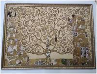 Гобеленовая картина "Древо жизни Климт" 77х 107 см