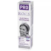 Зубная паста R.O.C.S. Pro Electro & Whitening, Mild Mint, 60 мл, 74 г