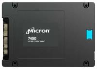 Накопитель SSD Micron 7450 PRO, 3,84TB, 2.5"(U3 15mm) NVMe, PCIe 4.0 x4, 6800MB/s/5300MB/s, 176-layer 3D TLC NAND 1 DWPD (MTFDKCC3T8TFR-1BC1ZABYY)