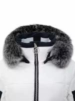 Воротник меховой TONI SAILER Shadowfox Snowtop Black-Bright/White