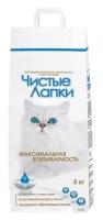 Чистые лапки Комкующийся наполнитель (глина) | Clean Paws, 5 кг, 26104