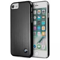 BMW для iPhone 7/8/SE 2020 Signature Brushed aluminium Hard Black