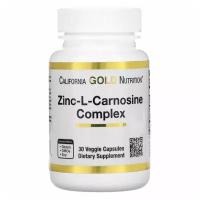 Zinc-L-Carnosine Complex, 30 капсул