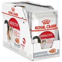 Влажный корм для кошек Royal Canin Instinctive, мясное ассорти (паштет)