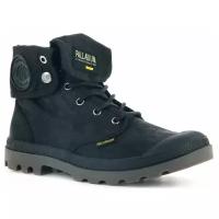 Ботинки Palladium Pampa Baggy Wax 77213-008 с отворотом черные