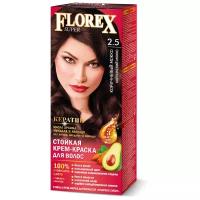 Florex Florex Super стойкая крем-краска, 2.5 коричневый мокко, 100 мл