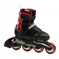 Детские ролики Rollerblade Microblade Free - 2022 Black/Red р. 33-36.5