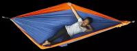 Большой гамак Ticket To The Moon King Size Hammock Royal Blue/Orange