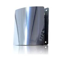 Визионер Решетка на магнитах РД-200 Нержавейка зеркальная с декоративной панелью 200х200 мм