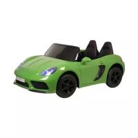 RiverToys Автомобиль Porsche Cayman T911TT, зеленый глянец