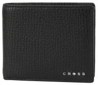 Кошелёк Cross RTC Black, кожа наппа, тисненая, чёрный, 11 х 9 х 1,5 см CROSS MR-AC238072_1-1