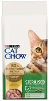 CAT CHOW SPECIAL CARE STERILISED для взрослых кастрированных котов и стерилизованных кошек (0,4 кг)