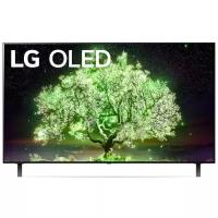 37" Телевизор LG OLED48A1RLA 2021 OLED, черный