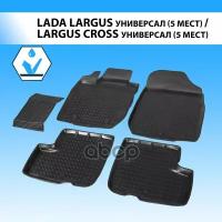 Комплект Автомобильных Ковриков В Салон Lada Largus Универсал (5 Мест) 2012-2021/Largus Cross Универсал (5 Мест) 2014-2021, П