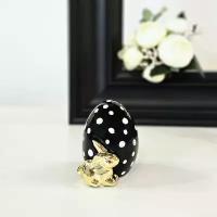 Статуэтка Easter Rabbit Egg black