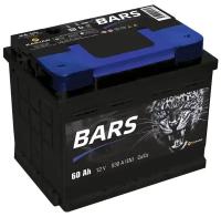 Аккумулятор BARS 60 Ач обратная полярность