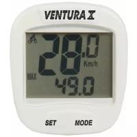 Велокомпьютер Ventura X Cycling Computer White