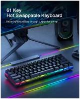 Механическая беспроводная клавиатура BlitzWolf BW-KB0 61 Keys Mechanical Keyboard Black