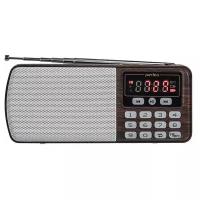 Радиоприемник Perfeo Егерь FM+ i120 Brown