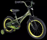 Детский велосипед TECH TEAM QUATTRO хаки 14' NN002665 NN002665
