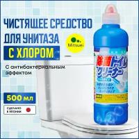 Чистящее средство для унитаза с хлором Mitsuei Toilet Cleaner, 500 мл, Япония