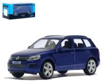 Машина металлическая VOLKSWAGEN TOUAREG, 1:43, цвет синий