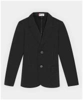 Пиджак классический черный Button Blue для мальчиков, модель 222BBBS19010800, размер 158