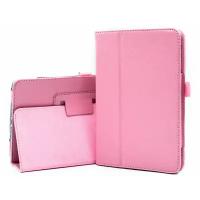 Чехол книжка для планшета Apple iPad Mini 6 (8.3", 2021), кожаная (розовый)