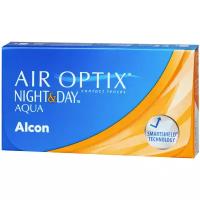 Контактные линзы Air Optix (Alcon) Night & Day Aqua, 3 шт., R 8,4, D -5,75