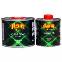 ILPA MS 2+1 Clear Coat Лак акриловый бесцветный 0,4 л. с отвердителем 0,2 л