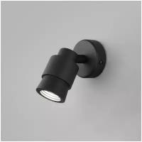 Спот / Настенный светодиодный светильник с поворотным плафоном Eurosvet Plat 20125/1, 4200 К, 7 Вт, цвет черный