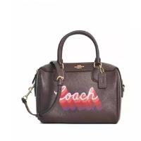 Женская кожаная сумка Coach satchel 38996