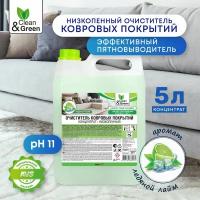 Очиститель ковровых покрытий (низкопенный) 5 кг Clean&Green CG8023