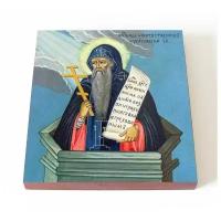 Преподобный Никита Столпник, Переяславский, икона на доске 14,5*16,5 см