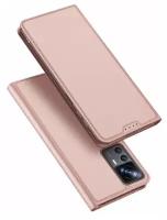 Чехол книжка Dux Ducis для Xiaomi 12T / 12T Pro, Skin Series розовое золото