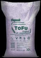 Наполнитель для кошачьего туалета Барсик TOFU / тофу Original Комкующийся 30л