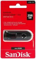 Флеш накопитель 256GB SanDisk CZ600 Cruzer Glide, USB 3.0