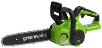 Цепная пила аккумуляторная GreenWorks G24CS25K2, 24V, 25см, c АКБ 2Ач и ЗУ (2007707UA)